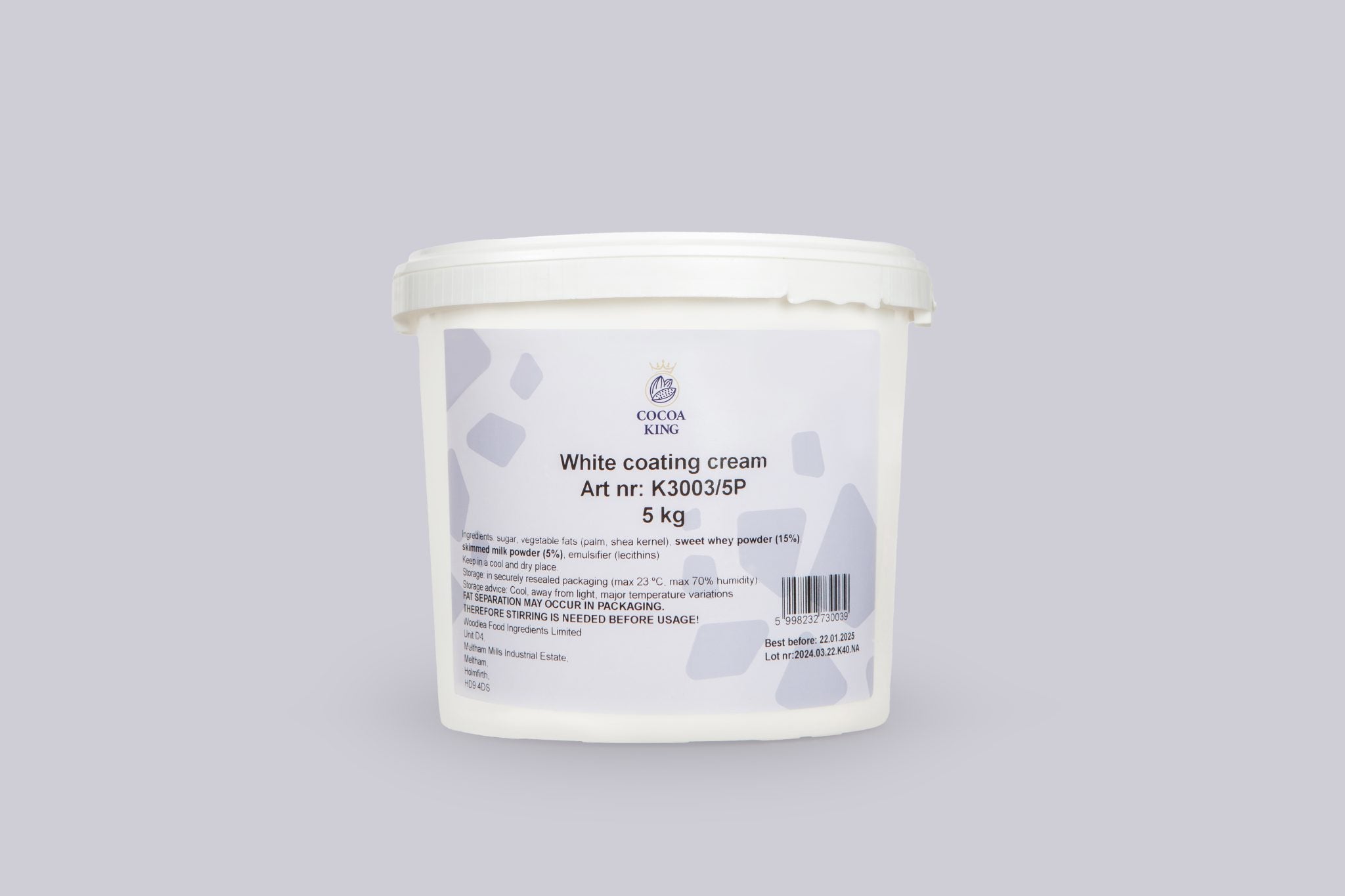 Liquid White Chocolate Sauce 5kg